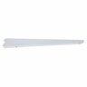 Bracket Twin Slot 370mm White