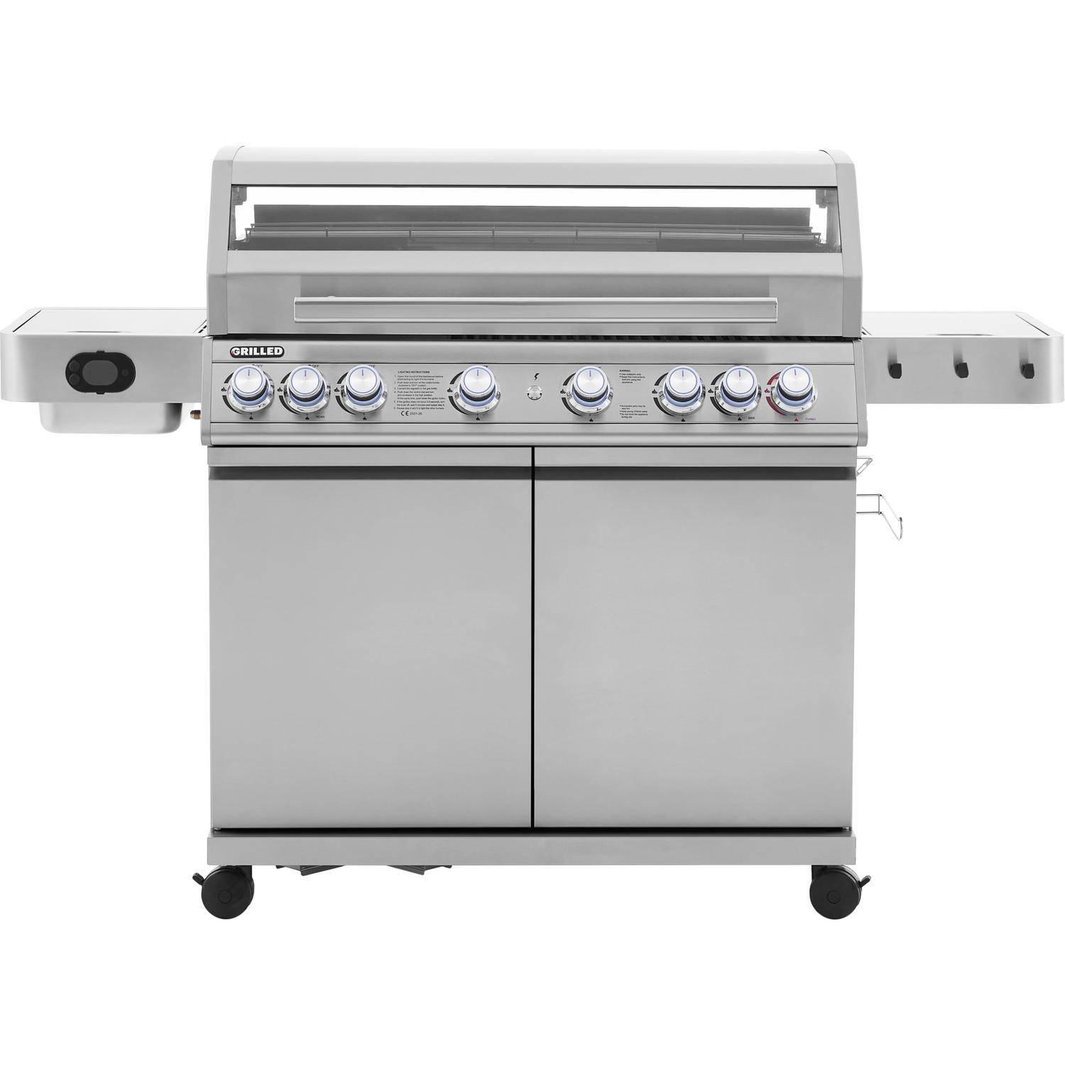 Boston 6 Burner stainless steel