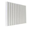 MDF Panel Half-Round W: 170mm, D: 18mm, L: 2.4m White