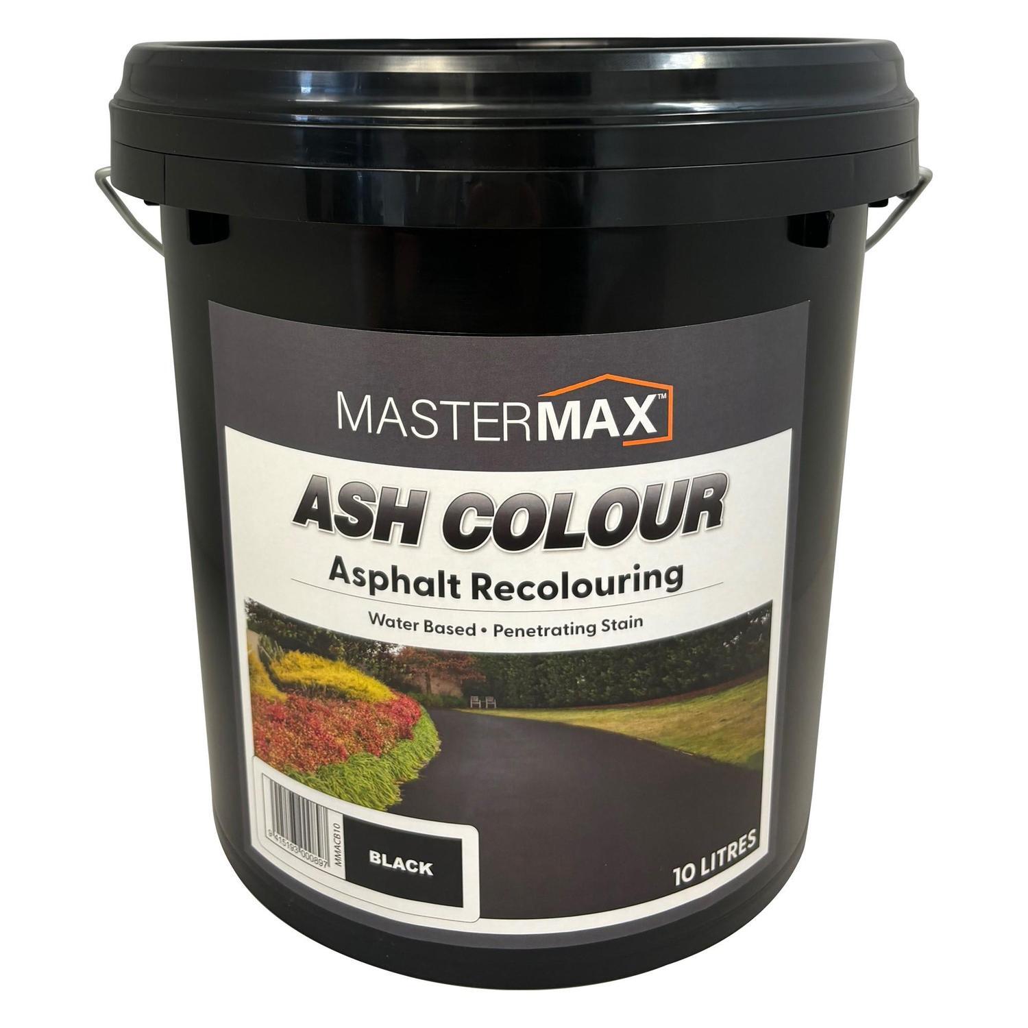 Asphalt Recolouring Water Based Stain 10L Black