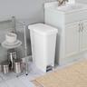 Step-On Wastebasket 42 litre White