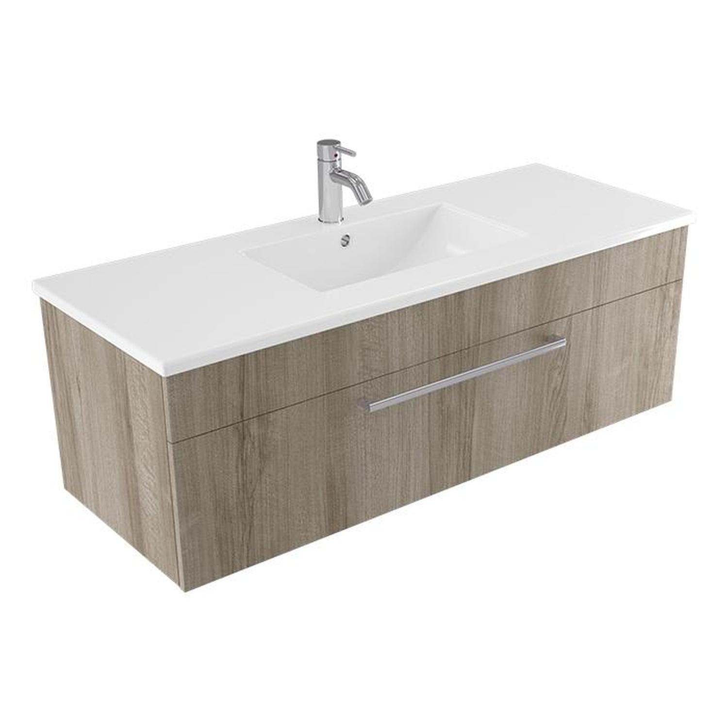 Calais Wall Vanity 1200mm Ashen Walnut
