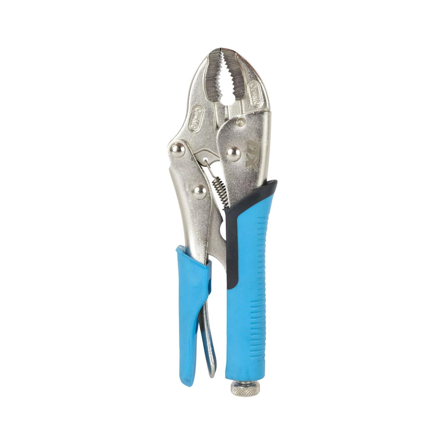 Locking Pliers 180mm Blue