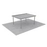 Single Carport L: 4850mm, W:3600mm, H:2100mm Zinc