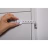 Twist 'N Lock Multi-Purpose Latch  2 Pack White