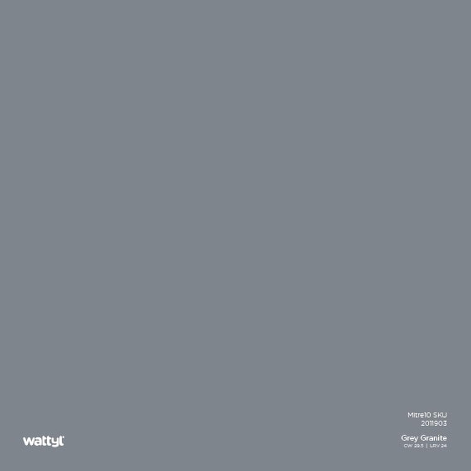 Peel and Stick Paint Sample Sticker 200mm x 200mm Grey Granite