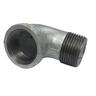 Galvanised Male/Female Elbow 20mm Grey