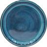 Glazed Round Saucer 26cm Firework Green