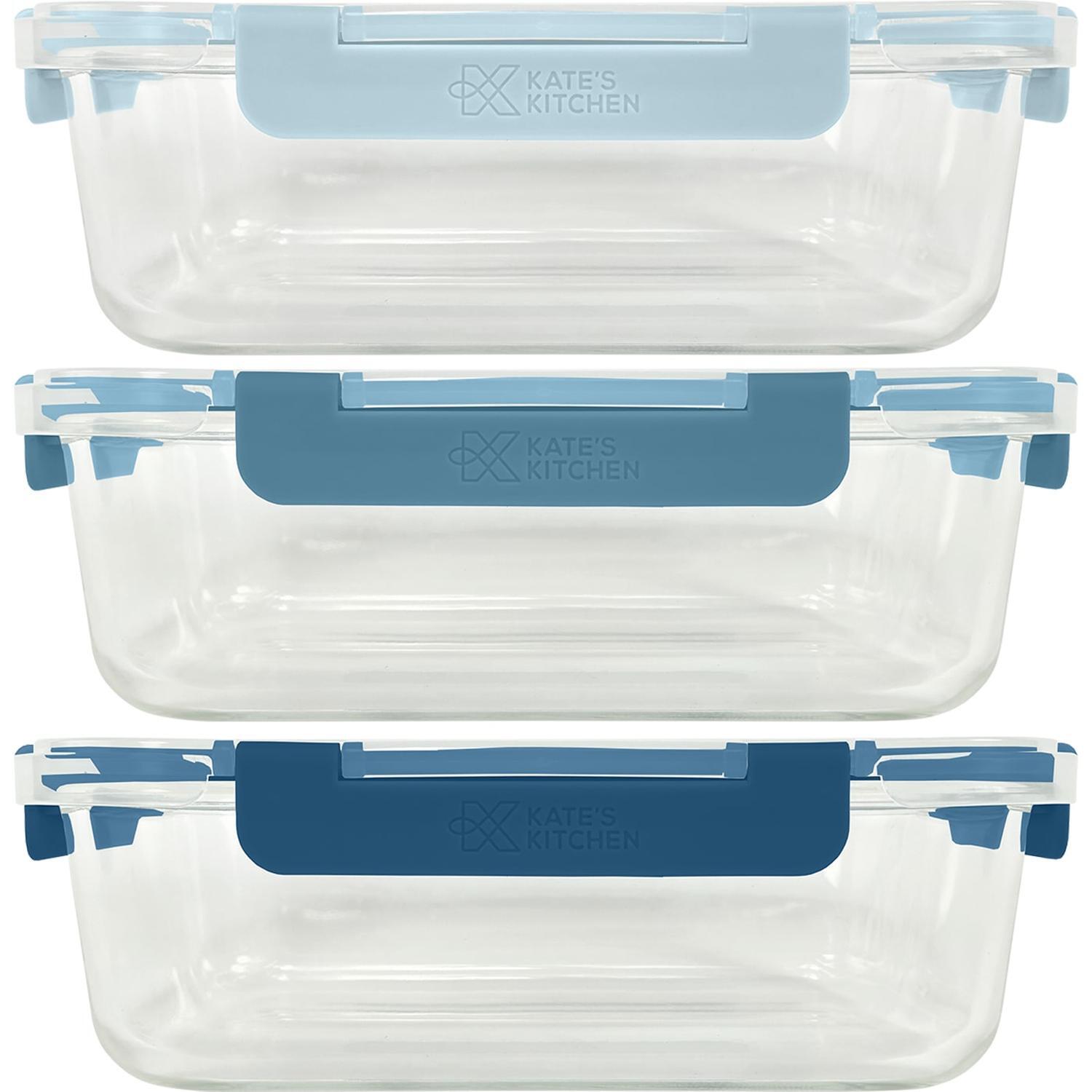 Food Container Rectangular Assorted Colours 1.5 litre