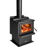 Coleridge ULEB Pedestal Wood Fire and Flue Kit