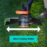 18V POWERCONNECT™ Cordless 28cm String Trimmer Kit with 2.0Ah Battery