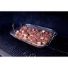 Multi Purpose Fine Mesh S'Steel BBQ Grill Basket (L)42cm x (W)28cm x (H)10cm