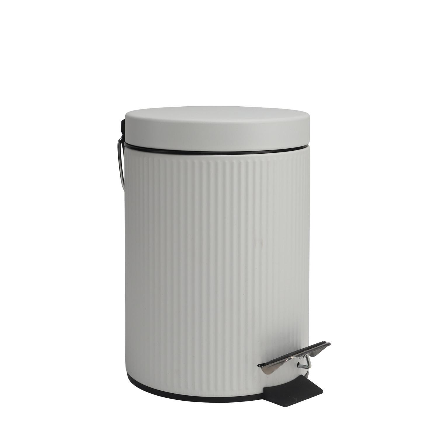 Abby Waste Bin  White