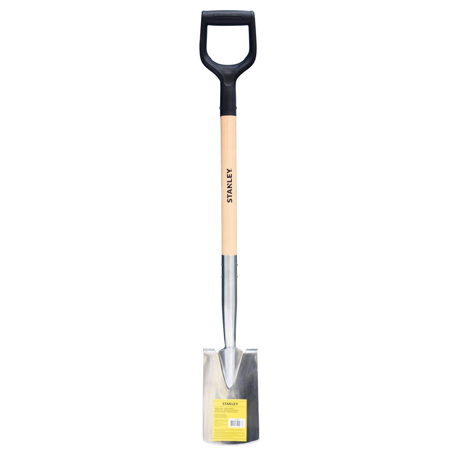 Stainless Steel D-Handle Border Spade
