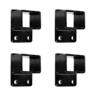 Aluminium Inline Series Panel Brackets, Pack of 4  W:38mm, H:25mm