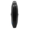 Rubber Tyred Steel Centered Wheel 200mm Black