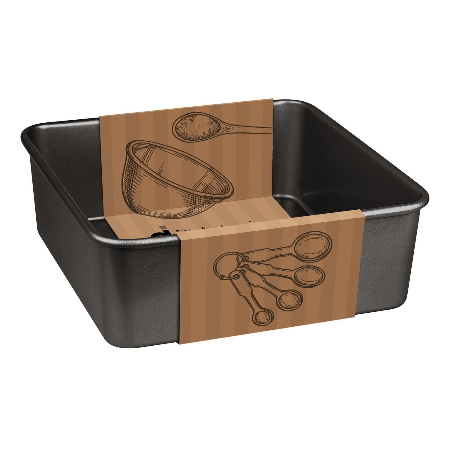 Cake Pan Square Loose Base 240x80mm