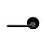 Passage Lever Handle Set Black Finish