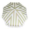 Beach Umbrella 2 m Sage Green Stripe