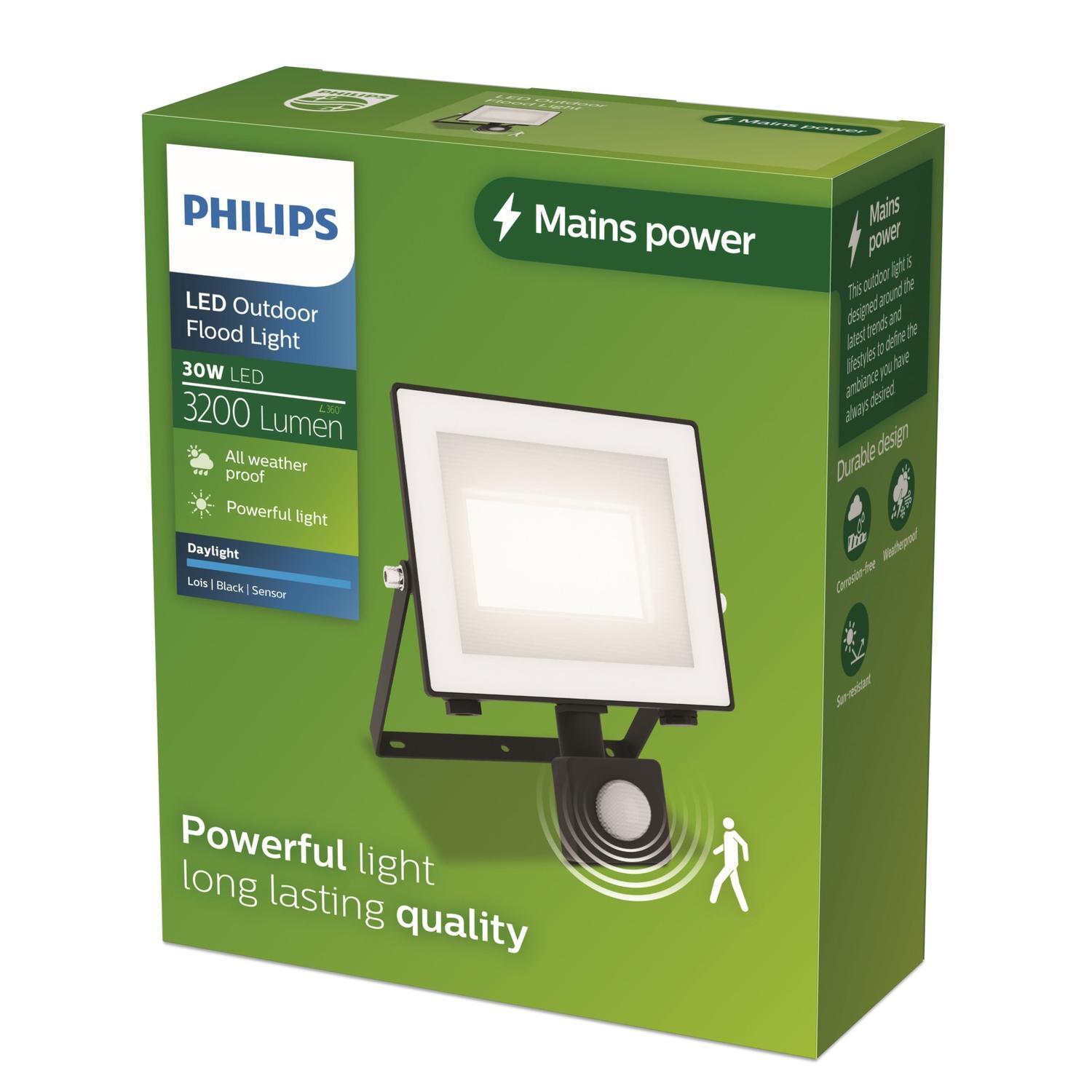 Floodlight Sensor 3200 lumens 30 Watts Cool White