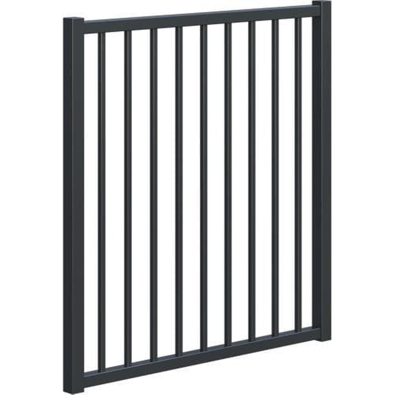 Delta Adjustable Gate H: 1200mm, W: 1160mm Black