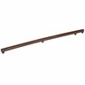 Plastic drawer runner 300mm Brown