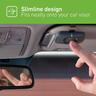 Four Button Visor Remote Control Garage Door Opener  Grey