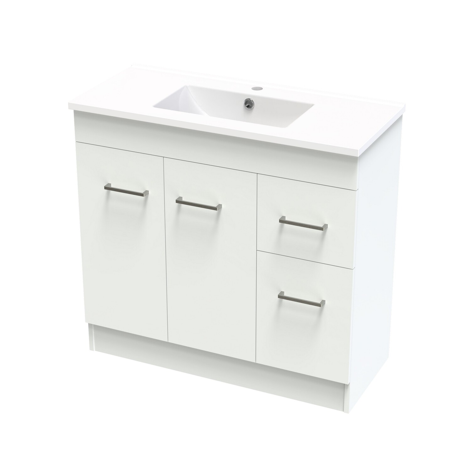 Cashmere Slim Classic Floor Standing Vanity