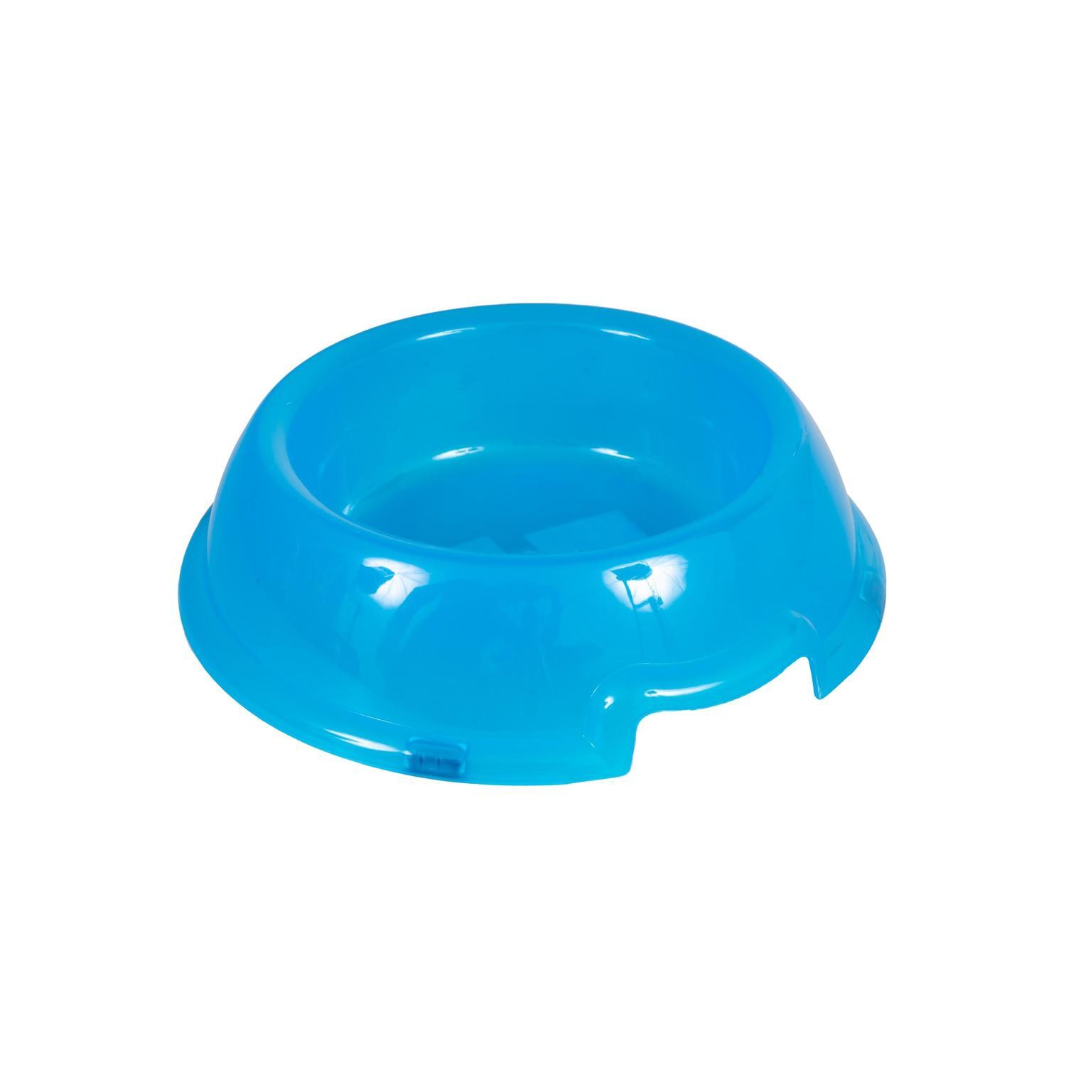 Bowl Plastic Single Medium Blue