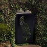Privacy Screen Gate 1.7m x 0.9m Fern - Black