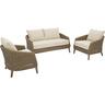 Outdoor Lounge Setting 3 Piece