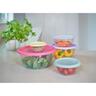 Nested Food Storage Container Round 5 Pack