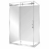 Luxury 2000 Frameless Shower - Left-Hand Tray