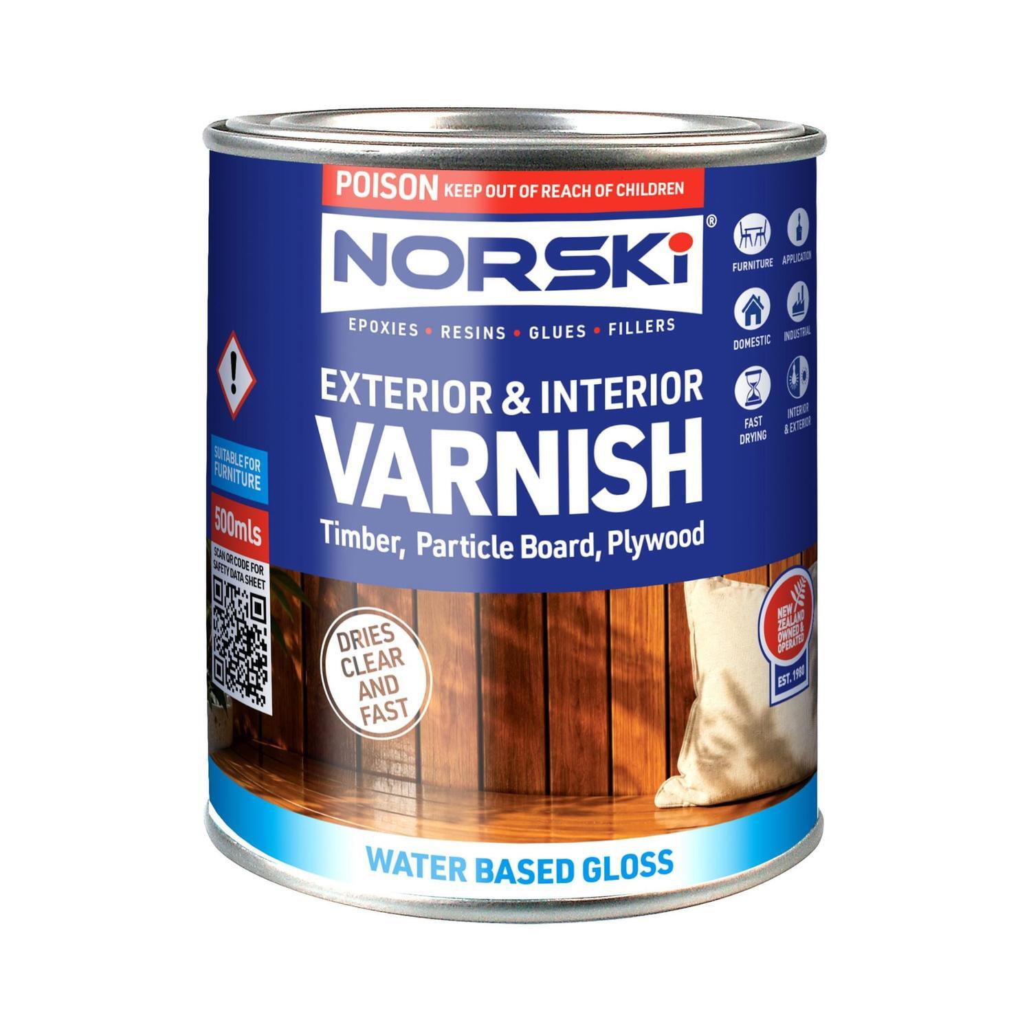 Water Based Gloss Varnish 500ml