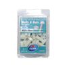 Bolt & Nut Hex Head M10 x 25mm, pack of 16 Nylon
