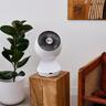 20cm White Air Circulator Desk Fan