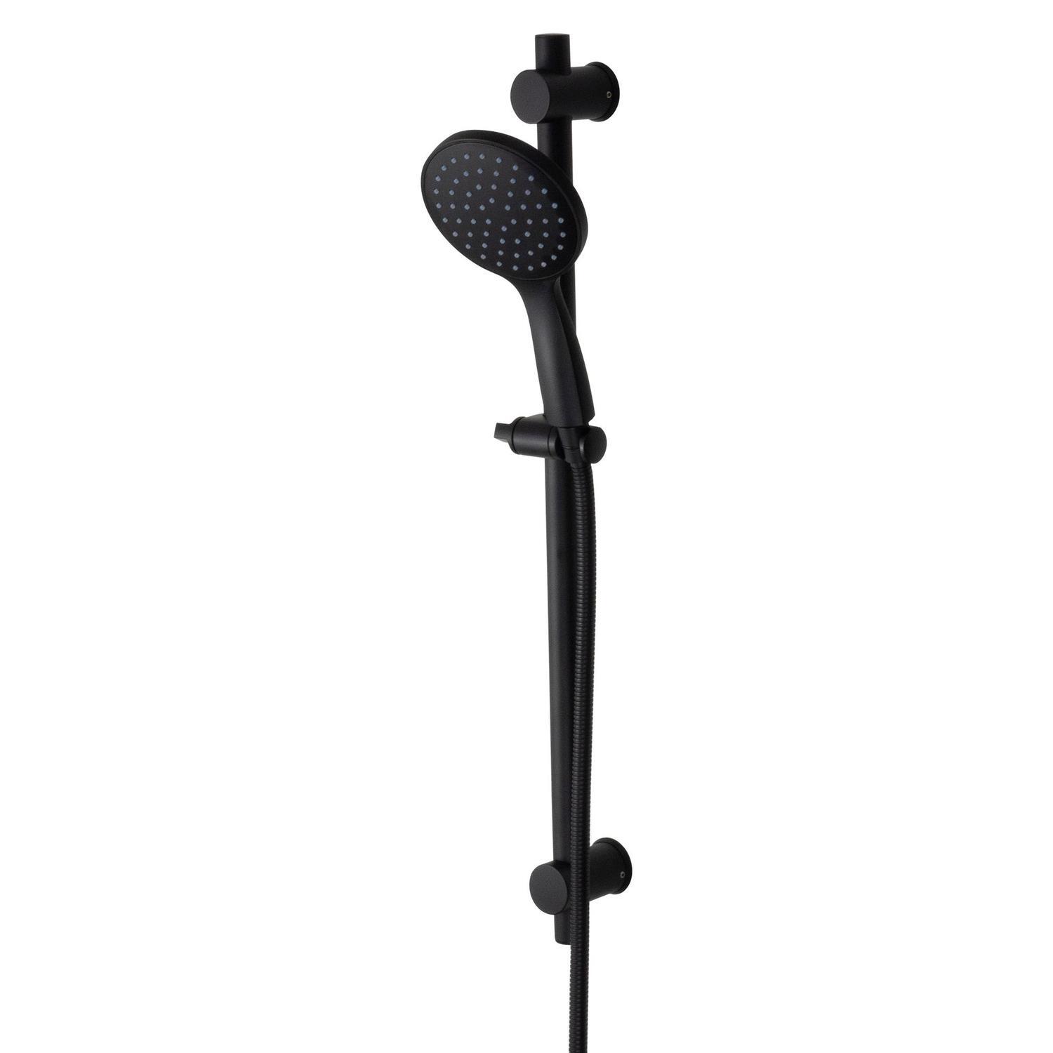 Single Spray Hand Shower Black