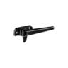 Window Handle Low Profile Right-Hand Face Fix 80mm Black