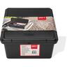 Works Outdoor Storage Bin Black