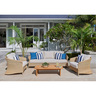 Outdoor 4 Piece Lounge Setting