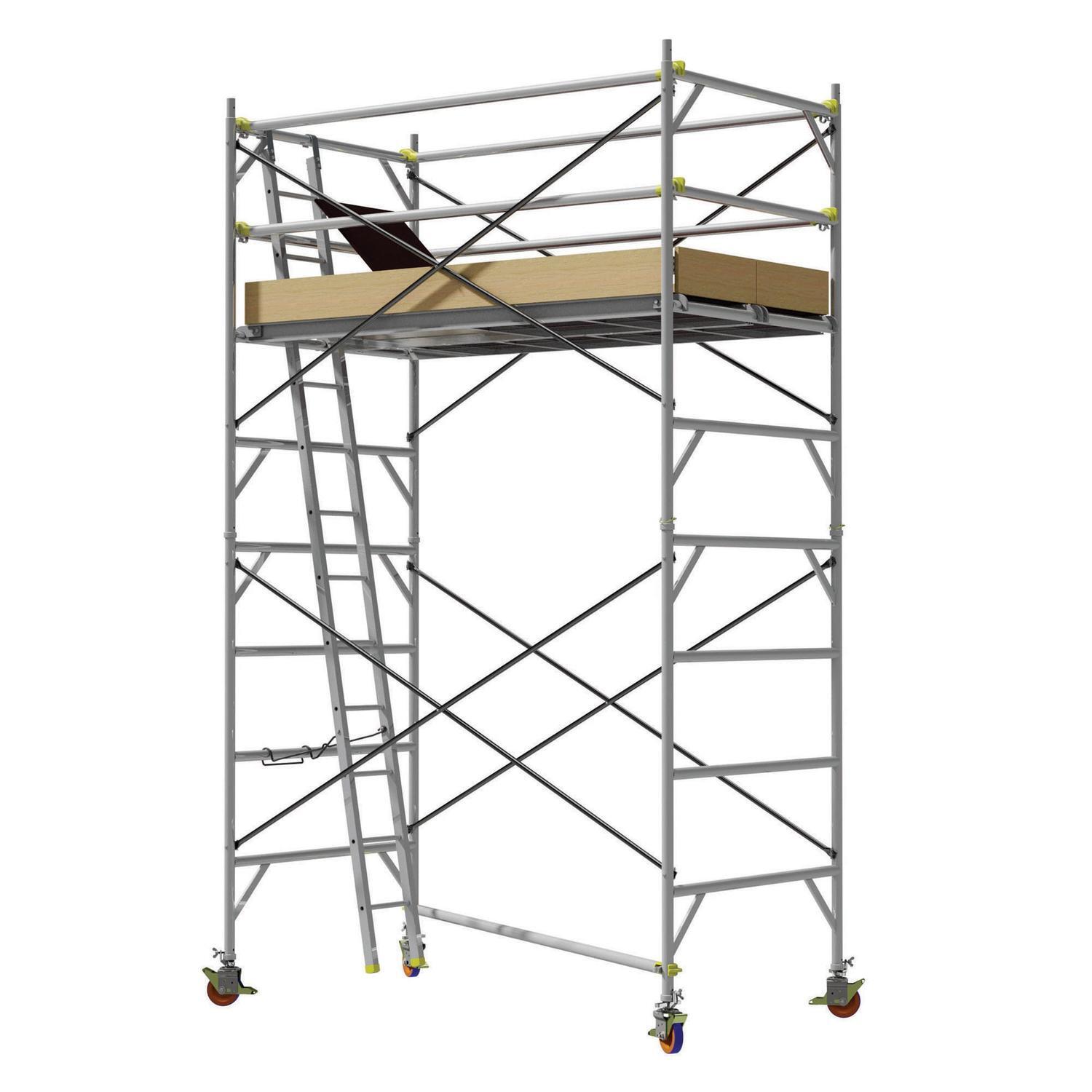 Double Width H Frame Platform Tower