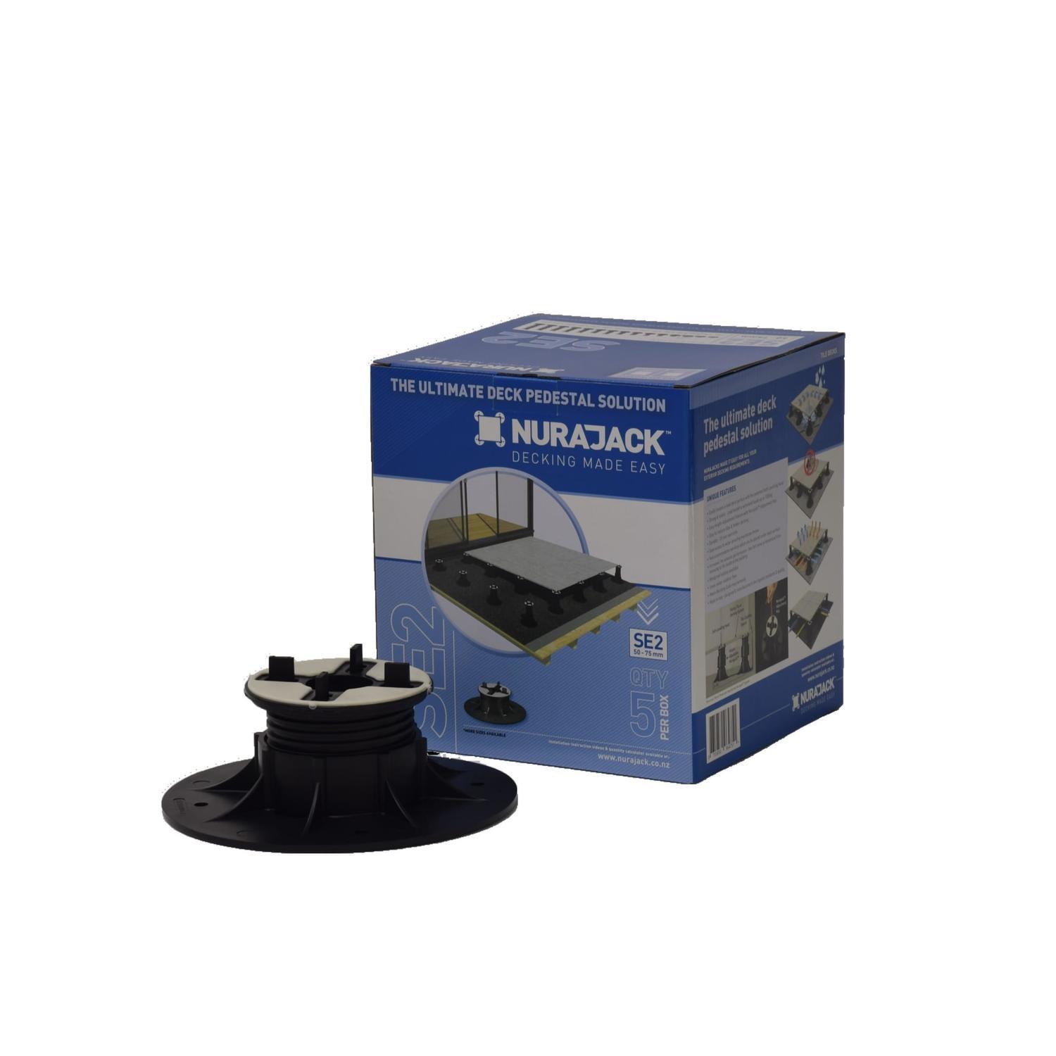 Tile Se02 50-75mm 5 Pack Black