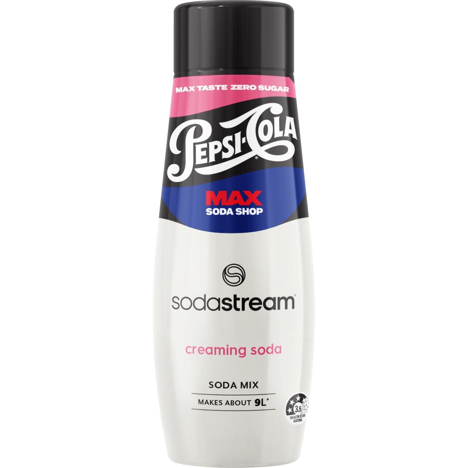 SodaStream Pepsi Max Cream Soda Syrup 440ml