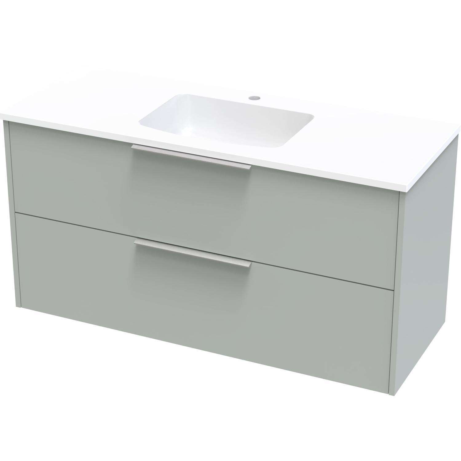 Nikau Grove 1200 Double Drawer Wall Colour
