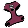 City Classic Chest Plate Harness Plum L