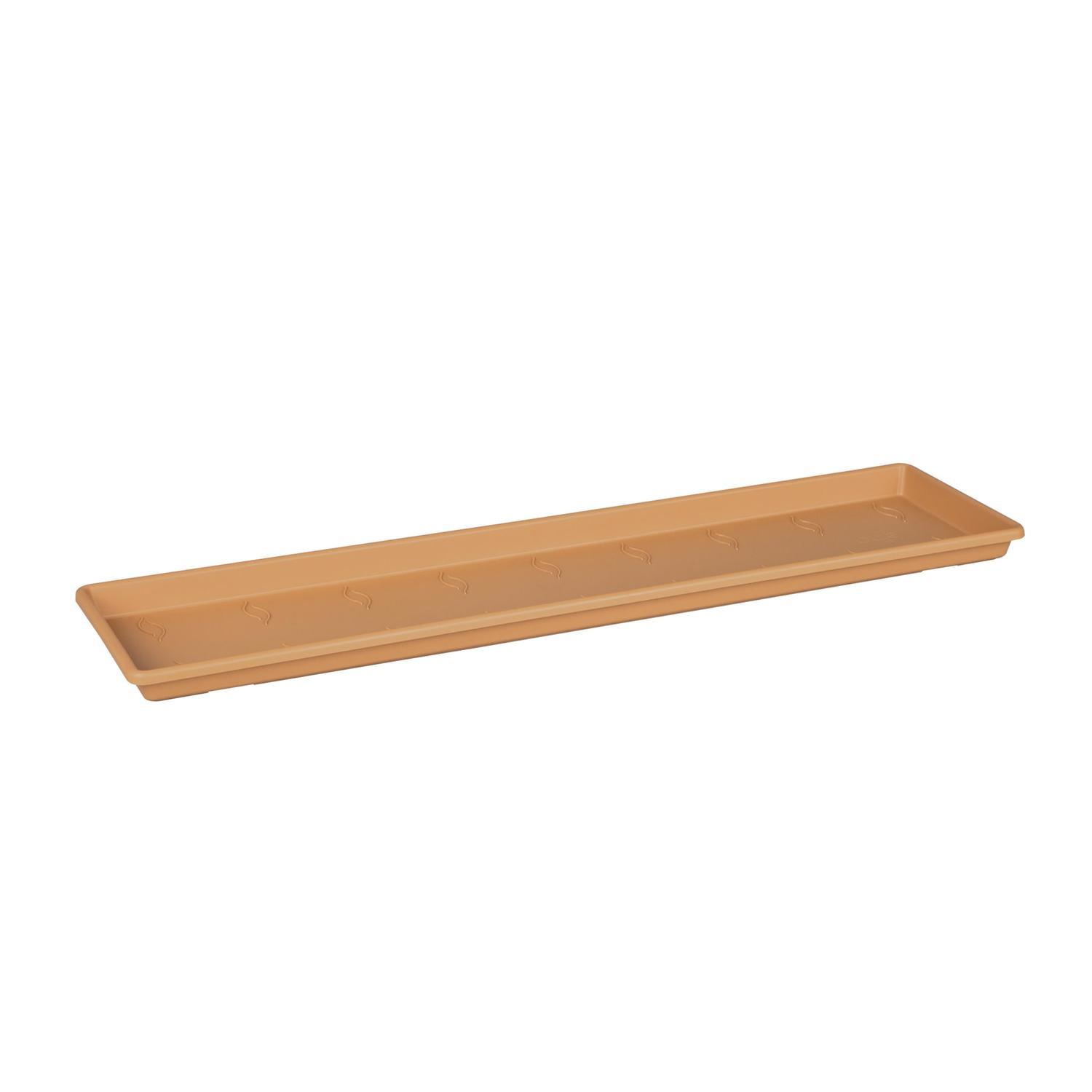 Plastic Green Basics Trough Saucer