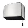 Ceramic Bathroom Heater Stainless Steel H:254mm, W:356mm, D:115mm