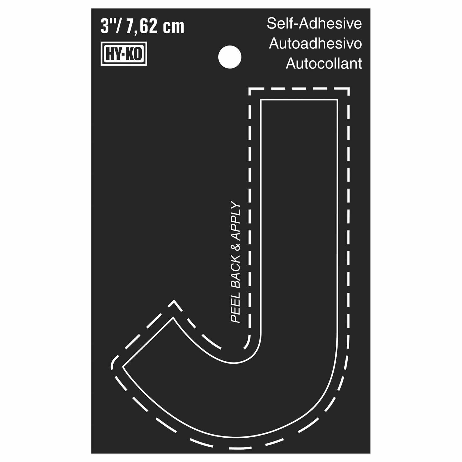 Letterbox Letter J