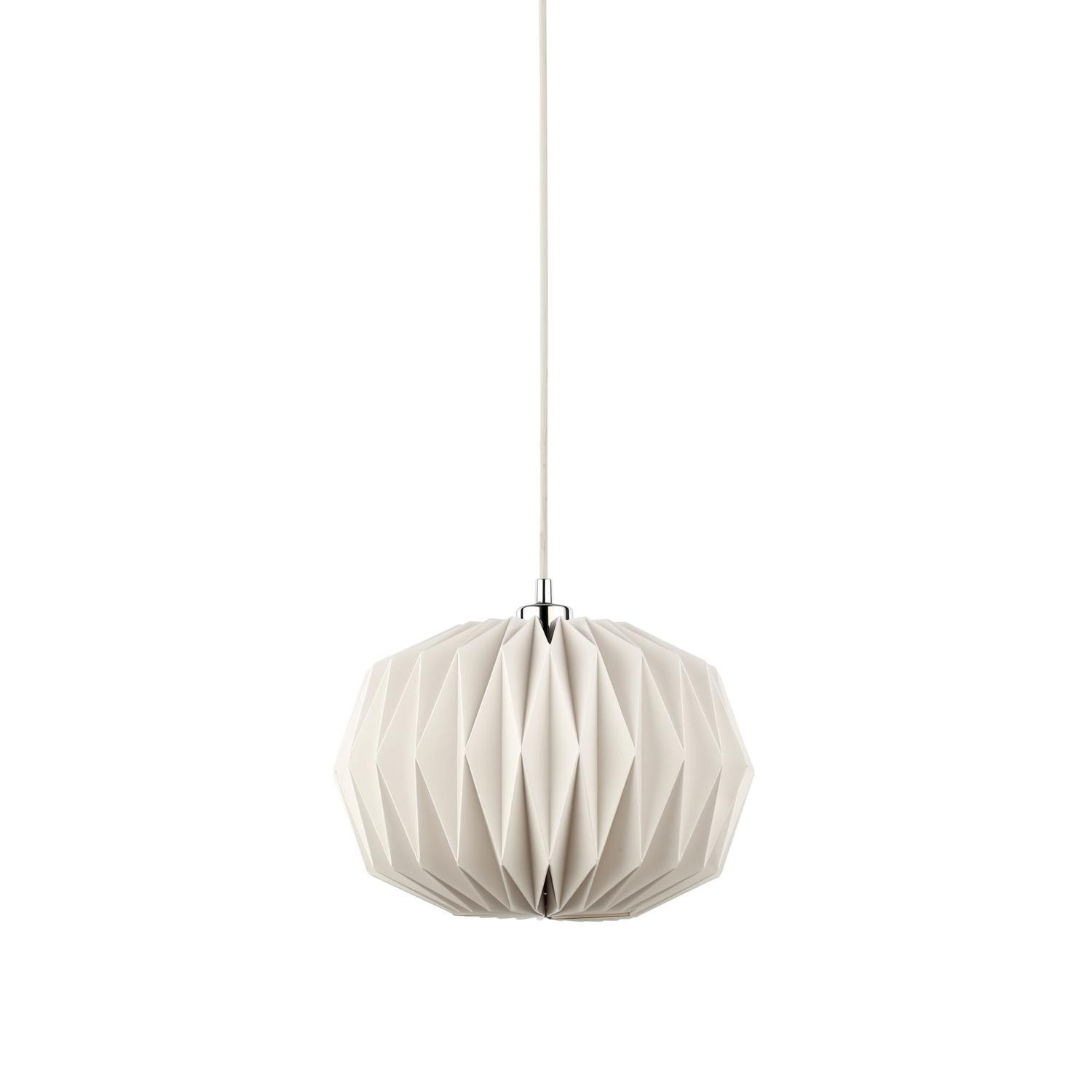 Aurafold Paper Shade H: 200mm, Dia: 300mm White