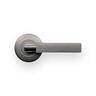 SCARLETT KNURLED DUMMY HANDLE SATIN GRAPHITE FINISH